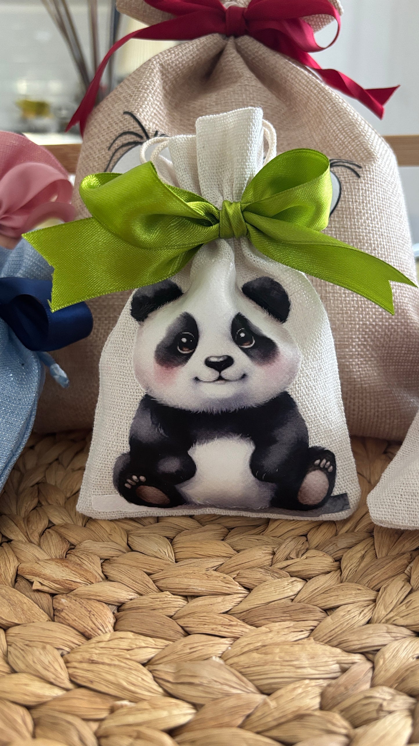 Sacchettino Bomboniera Panda – Collezione Pronti da Scegliere