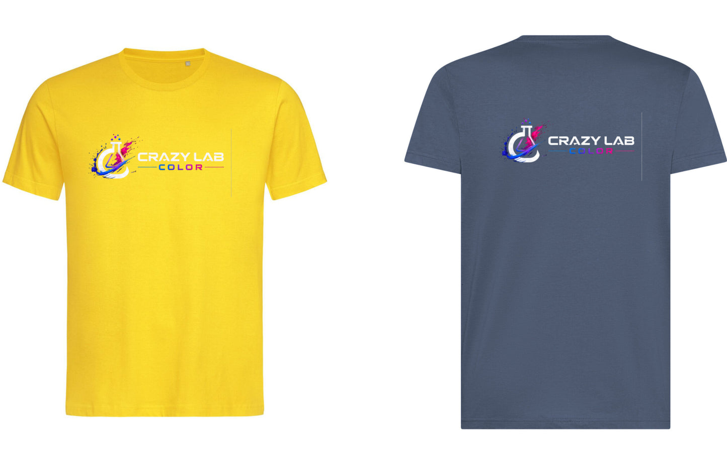 T-Shirt Personalizzate applicazione lato AVANTI E DIETRO
