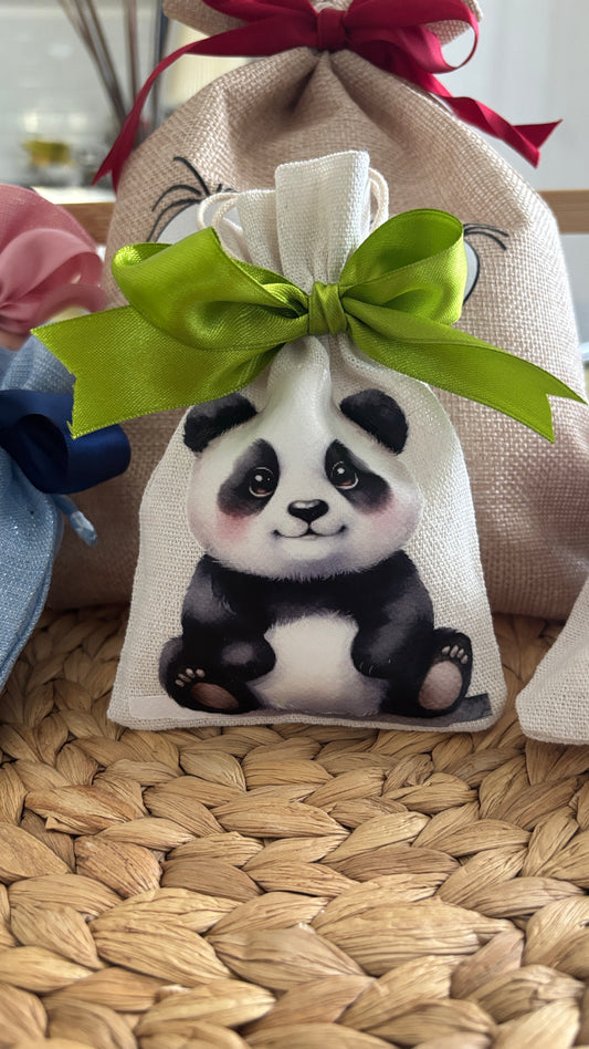 Sacchettino Bomboniera Panda – Collezione Pronti da Scegliere